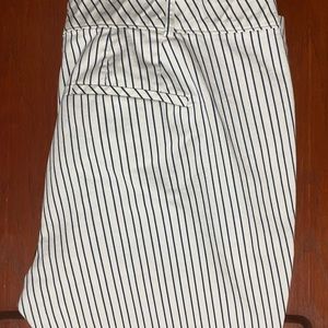 Navy striped, crop Lane Bryant